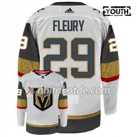 Vegas Golden Knights Trikot Marc-Andre Fleury 29 Adidas Weiß Authentic - Kinder Vegas Golden Knights Trikot Marc-Andre Fleury 29 Adidas Weiß Authentic - Kinder